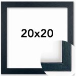 Fotorámeček Kiel Rozměr: 20 x 20 cm, Barva: Černá, Typ zasklení: Sklo – Hledejceny.cz