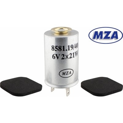 Přerušovač blinkrů 6V 2x21W Simson - MZA | Zboží Auto