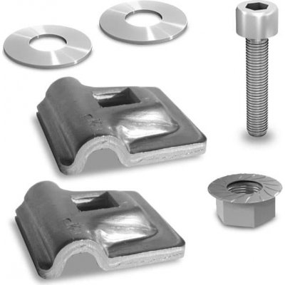 K2 Systems Svorka Lightning protection clamp Alu 8mm DoubleSet 2002474 – Zboží Mobilmania