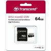 Paměťová karta Transcend microSDXC UHS-I U1 64 GB TS64GUSD350V
