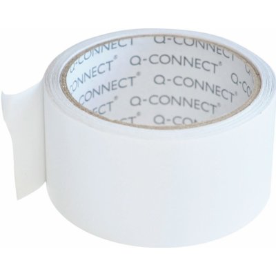 Q-Connect Oboutranná lepicí páska 50 mm x 10 m bílá