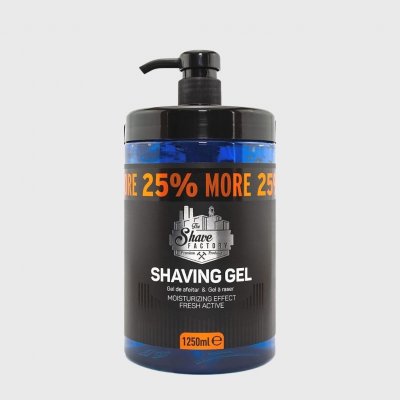 The Shave Factory Shaving Gel gel na holení 1250 ml – Zboží Dáma