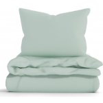 MKLuzkoviny.cz bavlna povlečení Renforcé do postýlky Jasmine mátová 100 x 135 cm 40 x 60 cm – Zboží Dáma
