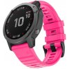 Řemínek k chytrým hodinkám PROTEMIO SILICONE Řemínek Garmin Fenix 7X růžový 39276