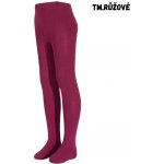 Design Socks dětské jednobarevné punčocháče tm.růžová – Zbozi.Blesk.cz