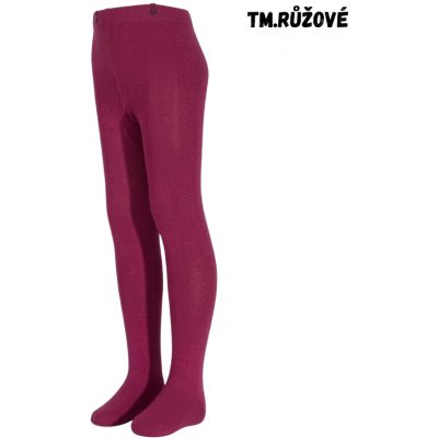 Design Socks dětské jednobarevné punčocháče tm.růžová – Zbozi.Blesk.cz