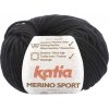 Příze Katia Merino Sport 2 Black Pletací příze