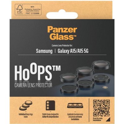 PanzerGlass HoOps ochranné kroužky pro čočky fotoaparátu pro Apple iPhone 15 Pro/15 Pro Max 1139 – Zbozi.Blesk.cz