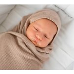 Lullalove lehká bambusová dečka Karamelově béžová – Sleviste.cz