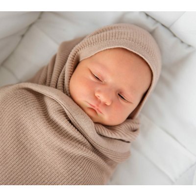 Lullalove lehká bambusová dečka Karamelově béžová – Sleviste.cz