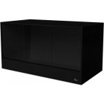 Diversa dřevěné terárium černá 150 x 80 x 80 cm – Zboží Dáma