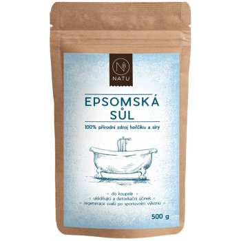 Natu Epsomská sůl 500 g