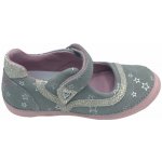 D.D.Step dětské kožené balerínky 046-978 šedé – Zboží Dáma