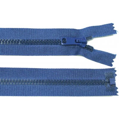 Kostěný zip no.5 rozepínací 85cm bundový color: 620 modrá střední – Hledejceny.cz