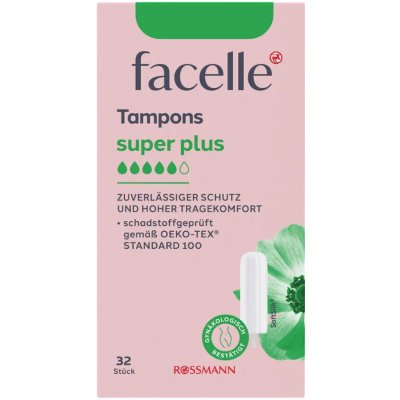 Facelle Tampóny Super Plus 32 ks – Sleviste.cz