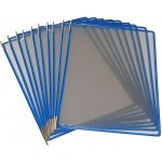 TARIFOLD Závěsné kapsy A4 s úchyty modré 10 ks – Sleviste.cz