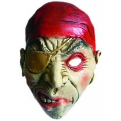 HM Studio Maska gumová pirát – Zboží Mobilmania