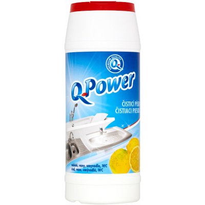 Q power čistící písek citron 400 g – Zboží Mobilmania