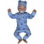 Kojenecký rostoucí žebrovaný overal Brum Brumlík modrá – Hledejceny.cz