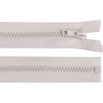 Prima-obchod Kostěný zip No 5 délka 60 cm bundový, barva 310 šedá světlá – Hledejceny.cz