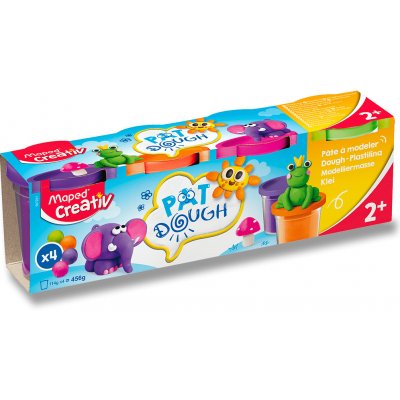 Maped Modelovací hmota Creativ doplňkové barvy, 4 x 114 g – Hledejceny.cz