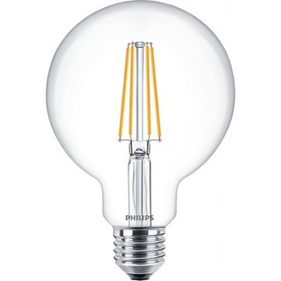 Philips Classic Filament G93 E27 7-60W 827 CL G ND 806Lm 2700K čirá – Hledejceny.cz