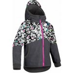 Unuo Dětská softshellová bunda s fleecem Street Žíhaná antracitová Metricon Holka – Zboží Dáma