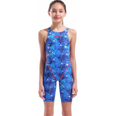 Arena Dívčí závodní plavky Powereskin ST Next Le Ob jr Splashy multicolor – Zboží Dáma
