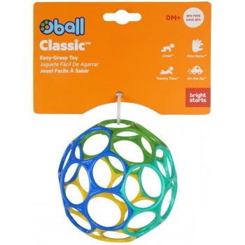 Oball Classic 10 cm modro zelená