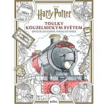 Harry Potter Toulky kouzelnickým světem oficiální kniha omalovánek – Zboží Mobilmania