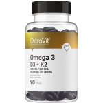 OstroVit Omega 3 D3+K2 90 kapslí – Hledejceny.cz