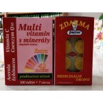 MedPharma Multivitamin s minerály + extra koenzym Q10 107 tablet – Zboží Dáma MedPharma Multivitamin s minerály + extra koenzym Q10 107 tablet – Zboží Dáma