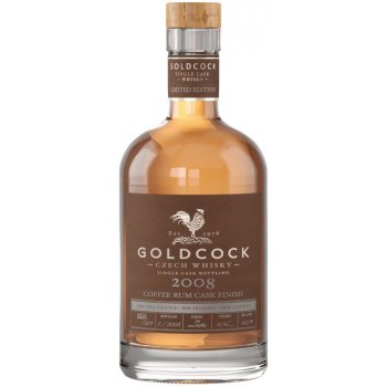 Gold Cock 2008 Coffee Rum Cask Finish 62,7% 0,7 l (karton)
