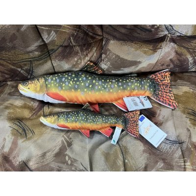 Gaby polštářek ryba Siven americký 35 cm – Zboží Dáma