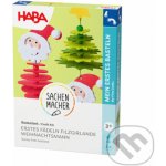 Haba Kreatívna sada Prvé navliekanie plstená girlanda Mikuláš – Hledejceny.cz