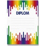 Baloušek Diplom A4 Duha – Zboží Dáma