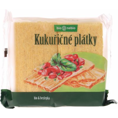 BioNebio Kukuřičné plátky křupavé 75 g