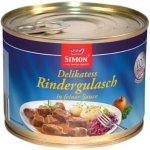 Simon hovězí guláš ve výtečné omáčce 500 g – Zboží Dáma