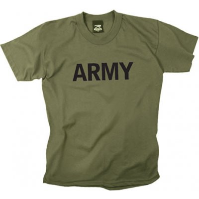 T shirt junior s nápisem ARMY ŠEDÉ – Zbozi.Blesk.cz