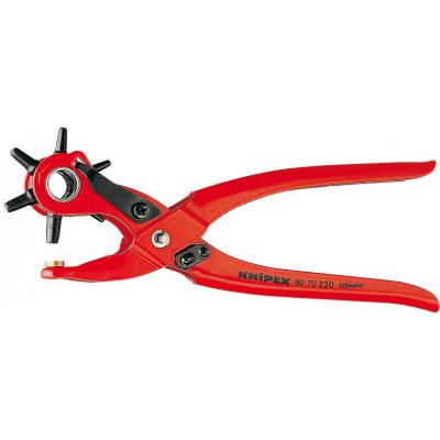 Děrovací revolverové kleště 220 mm KNIPEX 90 70 220 – Zbozi.Blesk.cz