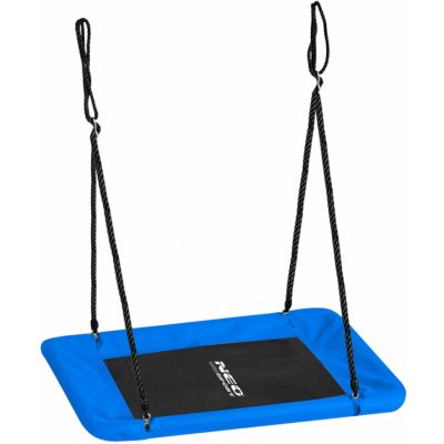 Neo-Sport NS-105 Houpačka hnízdo obdélníková Swingo 110 × 70 cm modrá – Zboží Dáma