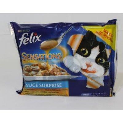 Felix sensations výběr z ryb 4 x 85 g – Zbozi.Blesk.cz