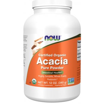 NOW Foods NOW Acacia Fiber Organic Powder Akácie 340 g