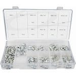 Sada chromovaných maznic, různé velikosti, 110 kusů GEKO – Zbozi.Blesk.cz