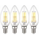 Philips LED Lamp E14 4-Pack 40W 2700K Filament candle – Hledejceny.cz