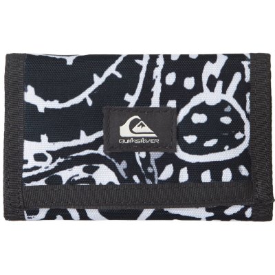 QUIKSILVER THE EVERYDAILY LARGE WALLET BLACK/WHITE – Zbozi.Blesk.cz