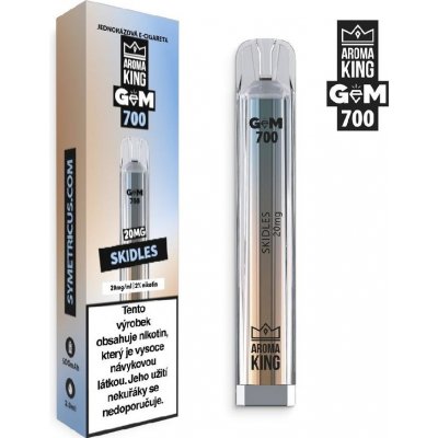 Aroma King Gem Bar Skidles 20 mg 700 potáhnutí – Hledejceny.cz