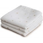 Mushie mušelínové plienky z organické bavlny 3 ks – Zboží Mobilmania