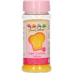 SLEVA: FunCakes dekorační cukr - žlutý - 80g – Sleviste.cz