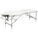 Homcom Masážní stůl 215 x 60 x 61-84 cm bílý – Hledejceny.cz
